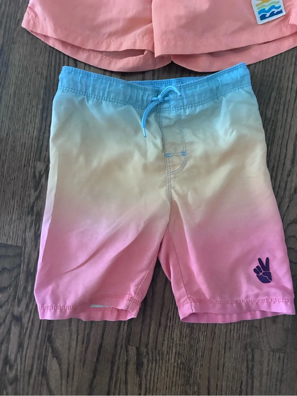Old Navy Kids Swim Trunks - Aqua, Peach, Pink (SET OF 3)